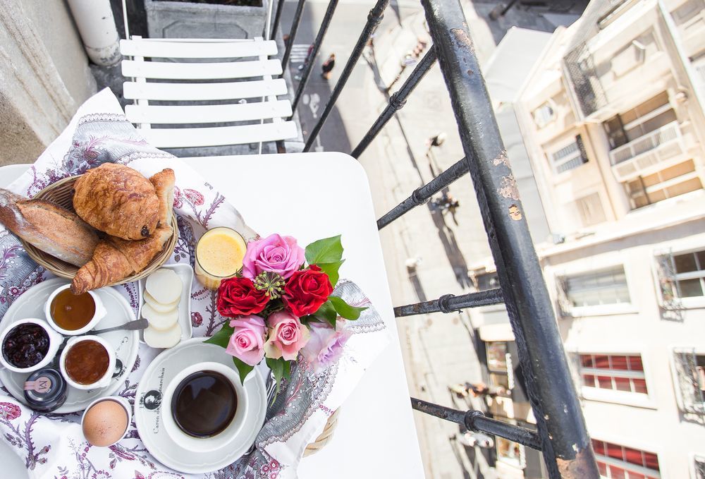 Hotel Caron De Beaumarchais Paris Dış mekan fotoğraf