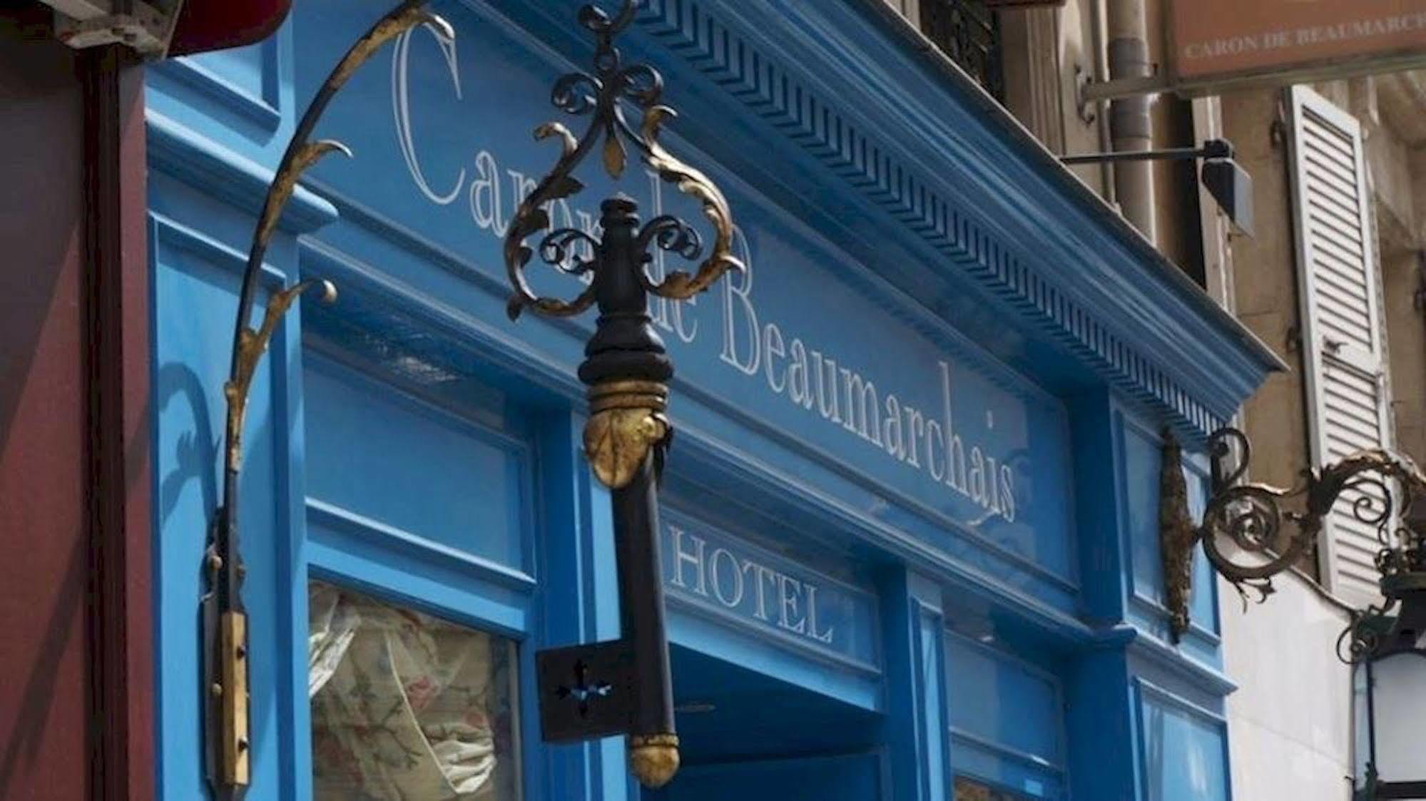Hotel Caron De Beaumarchais Paris Dış mekan fotoğraf